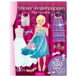 ARSEDITION 978-3-8458-1656-2 Sticker-Anziehpuppen - Party-Girls