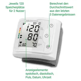 Medisana BW 320 Handgelenk
