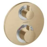 Hansgrohe Ecostat S Thermostat Unterputz für 2 Verbraucher brushed bronze