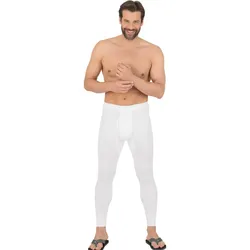 Lange Unterhose TRIGEMA "TRIGEMA Lange Unterhose im Doppelpack", Herren, Gr. 6, weiß, 100% Baumwolle (Bio-Baumwolle kbA), Unterhosen Lange Unterhose Multipacks Unterhose Unterwäsche
