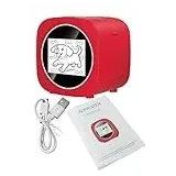 Sxhlseller Thermodrucker für Kinder, Drucker mit KI-Sprachsteuerung Zum Erlernen des Zeichenspiels, Tintenloses ABS, Tragbares WLAN mit Integriertem