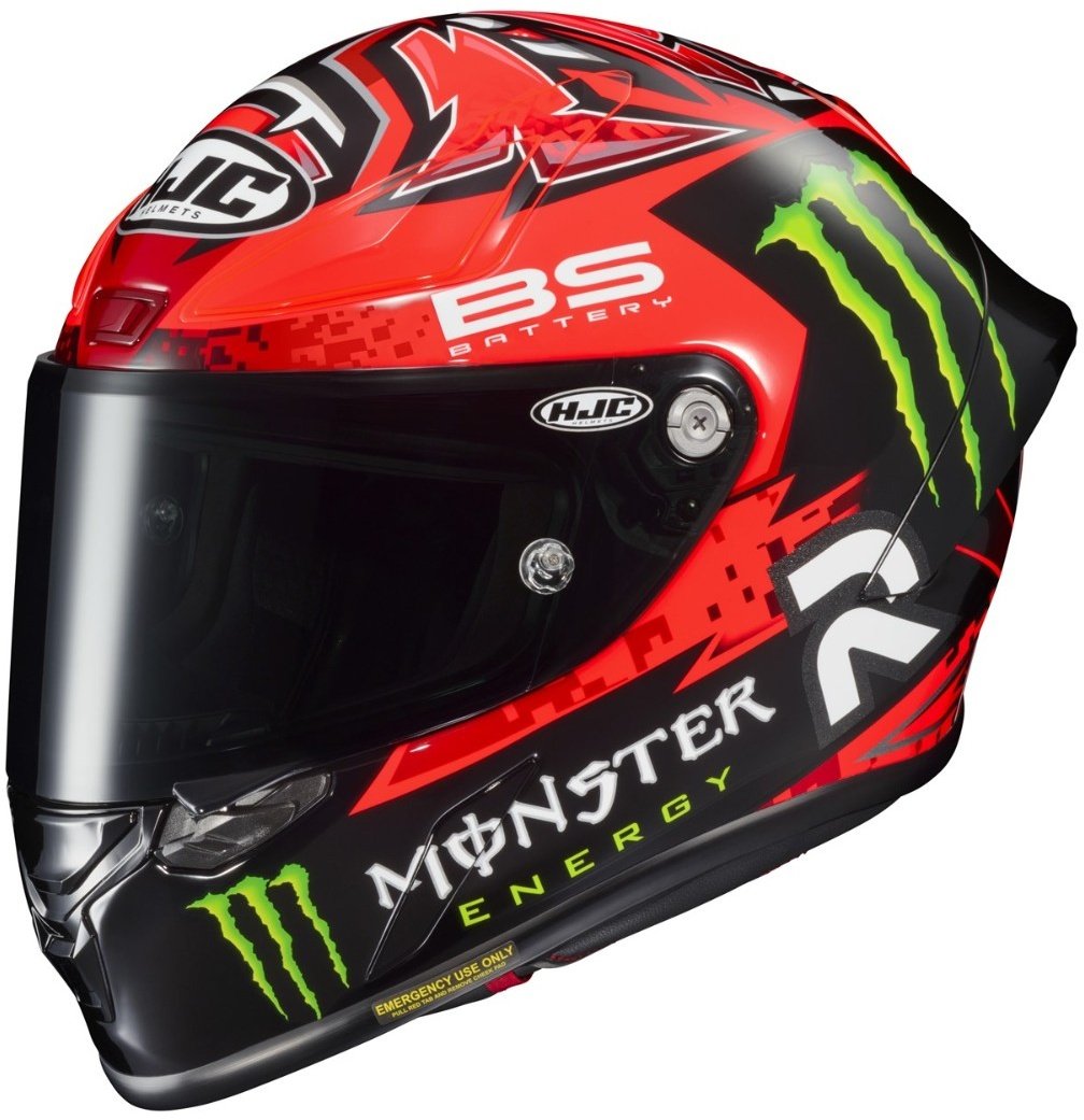 Motorradhelm HJC RPHA 1 Fabio Quartararo Monster Replica Racing Helmet, L