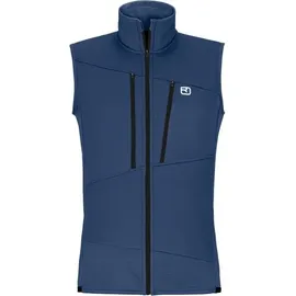 Ortovox Fleece Grid Weste Blau XL