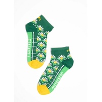 Blutsgeschwister Sneaker Socken Baumwolle - tennis daisy star