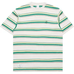 Afew Goods Ballpark VINTAGE STRIPED TEE - Beige - L
