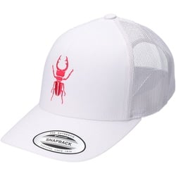 ArmyBug Statement Trucker Cap weiß/pink