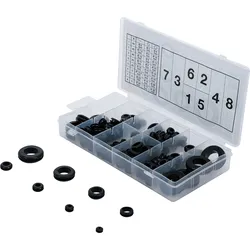 BGS Gummi-Durchgangstüllen-Sortiment | metrisch | 180-tlg.