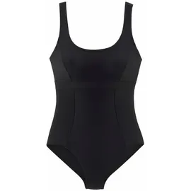LASCANA Badeanzug XL/XXL Schwarz 50 Cup C