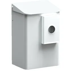 MediQo-line Hygiene-Abfallbehälter + Hygienebeutelhalter 6  Liter Weiss