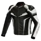 BÜSE Lederjacke Schwarz/Weiß M
