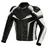 BÜSE Lederjacke Schwarz/Weiß M