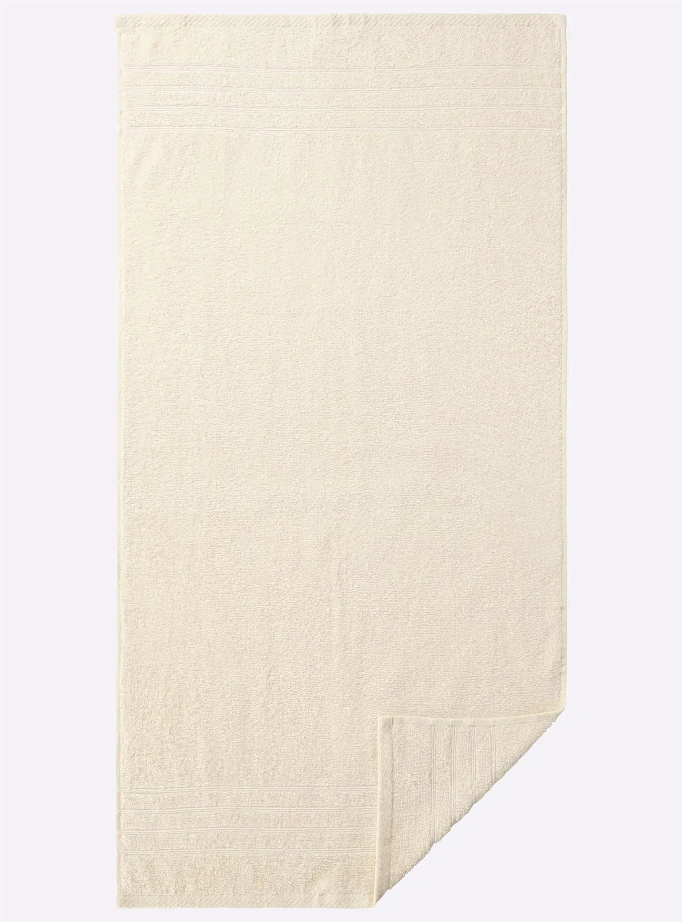 Handtuch WÄSCHEPUR Gr. 2, beige (champagner), B:70cm L:140cm, 100% Baumwolle, Handtücher