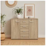 Hti-Living HTI-Line Kommode Nina mit 4 Schubladen