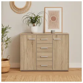 Hti-Living HTI-Line Kommode Nina mit 4 Schubladen