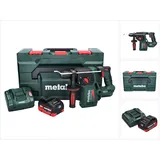 Metabo KH 18 LTX BL 24 Akku Bohrhammer 18 V 2,2 J SDS Plus Brushless + 1x Akku 8,0 Ah + Ladegerät + metaBOX