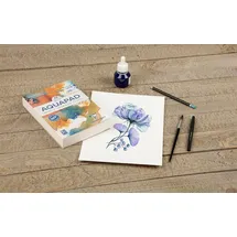 Quo Vadis Aquarellpapier Aquapad A4 50 Blatt 300 g/m2 weiß