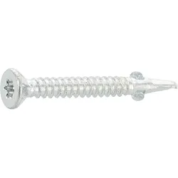 Flügelteks Bohrschraube Senkkopf Torx - Bi-Metall A2 - 4,8x50 mm