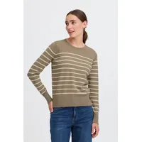 Oxmo OXKeana Strickpullover Beige XXL