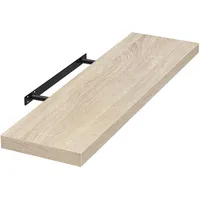 EUGAD Hängeregal 100 x 0 x 0 cm Eiche