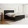 WFL GROUP Boxspringbett 160 x 200 cm H4 Schwarz