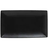 Maxwell & Williams AX0069 CAVIAR BLACK Platte 27,5 x 16 cm, Premium-Keramik