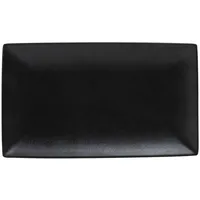 Maxwell & Williams AX0069 CAVIAR BLACK Platte 27,5 x 16 cm, Premium-Keramik