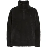 Oxmo OXTolirone Damen Teddy-Pullover, 2XL, Black (194007) - XXL