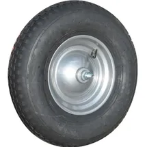 MÜBA Luftrad D.400mm Radbreite 100mm m.Schlauch,Achse MÜBA