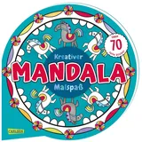 Carlsen Verlag Kreativer Mandala-Malspaß: Malen und entspannen mit über 70 tollen Stickern | Malbuch mit zauberhaften Mandalas ab 7 Jahren