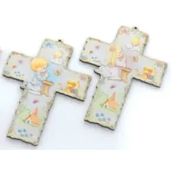 Kinderkreuz zur Taufe sort. CT32/CT33 10x15cm