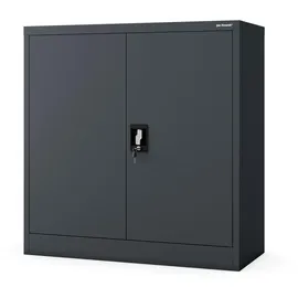Jan Nowak C001B Aktenschrank 92,5 x 90 x 40 cm Anthrazit
