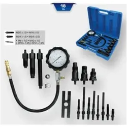 Brilliant Tools Kompressionstester-Satz für Diesel Motoren, 18-tlg