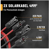 Absina Solarkabel-Set 910001, MC4, 2x 2 m, 4 mm2