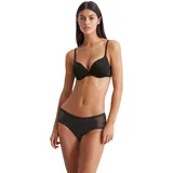 Marc O'Polo Vorgeformter BH mit geometrischem Spitzen-Design, Black, 70A