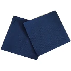 Schachtel 2400 Papierservietten 20x20 Microdot - Farbe - Blau.