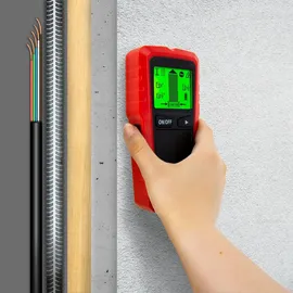 SCHMIDT security tools Leitungssucher Digitaler Ortungsgerät - LCD Display - Wandscanner - Multidetektor
