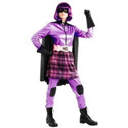 Paper Magic Kostüm Hit-Girl, Original lizenziertes Kostüm aus dem Film “Kick-Ass” lila