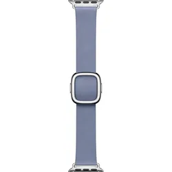 APPLE Smartwatch-Armband "41mm Modern Armband - Medium", blau (lavendelblau), Watch 38mm, 40mm, 41mm, Uhrenarmbänder