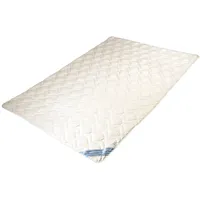 Garanta Super softiges Wildseiden Kinder Steppbett Sommerdecke 100x135 cm kochfest MS - Weiß
