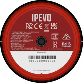 Ipevo Totem 360 Grad 4K Video-Konferenzkamera