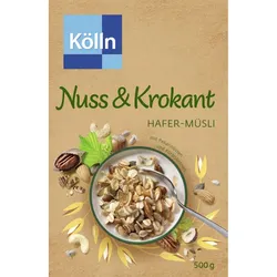 Kölln Müsli Nuss& Krokant 500G