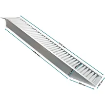 Wiltec Auffahrrampe 4050 kg