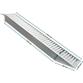 Wiltec Auffahrrampe 4050 kg