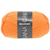 Lana Grossa Meilenweit 50g | Sockenklassiker, waschmaschinenfest | Handstrickgarn aus 80% Schurwolle & 20% Polyamid | 50g Wolle zum Stricken & Häkeln | 210m Garn