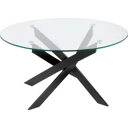 Couchtisch »Luzie, TOPSELLER!, OTTOs Choice«, unterschiedliches Beingestell (in chrome und schwarz), Breite 80 cm, schwarz, , 94028344-0 B/H/T: 80 cm x 41 cm x 80 cm