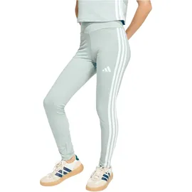 adidas ESSENTIALS 3 STRIPES Leggings Wonder Sage/white 164