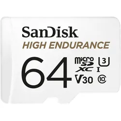 SanDisk High Endurance - Flash-Speicherkarte (microSDXC-an-SD-Adapter inbegriffe
