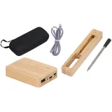 Wiederaufladbares, Kabelloses Fleischthermometer Per Usb, Wasserdicht Nach Ip67, Mit Repeater Und 20-minuten-schnellladefunktion Für Grillabende