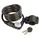 M-Wave Spiralkabelschloss LED 1800 mm Schwarz Kabelschloss