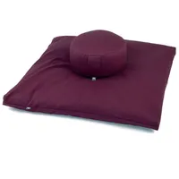 Bodhi Medi-Set Eco: Meditationskissen Rondo + Zabuton violett No